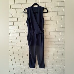 Topshop Dark Blue Women's Pantsuit - Size 4